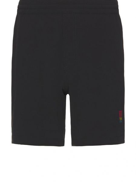 Stoffshorts Topo Designs schwarz