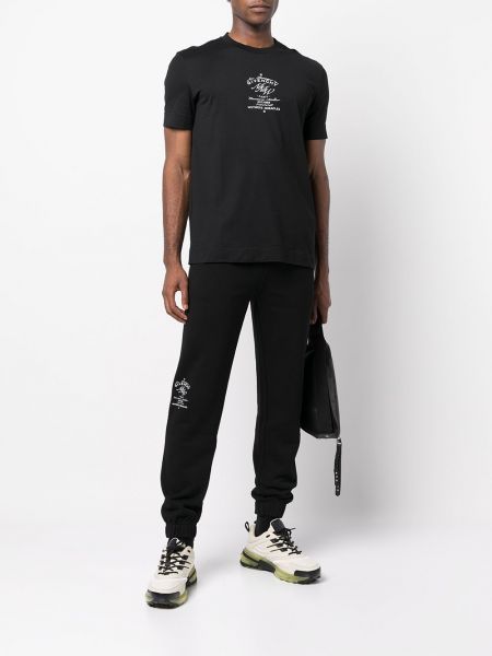 Sportovní kalhoty s potiskem Givenchy černé