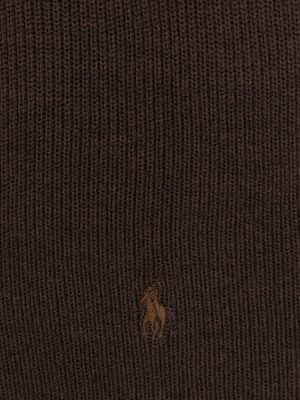 Polo brodé en velours côtelé en laine Polo Ralph Lauren