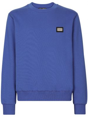 Jersey sweatshirt Dolce & Gabbana blau