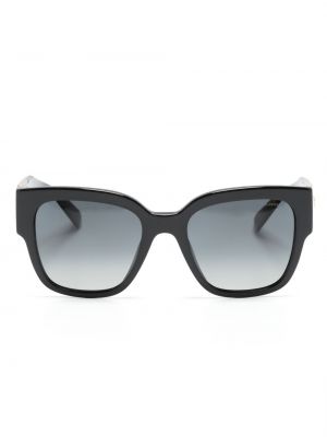 Sunčane naočale oversized Versace Eyewear crna