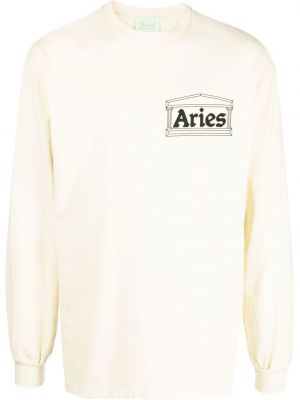 Raštuotas džemperis su gobtuvu Aries