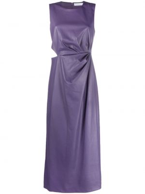 Dlouhé šaty Jonathan Simkhai fialové