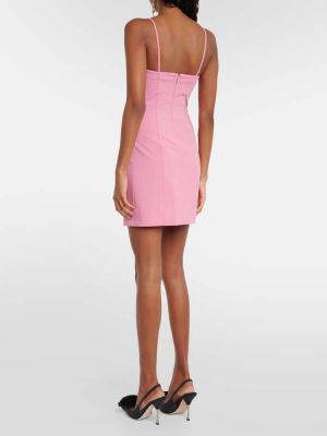 Φόρεμα με δαντέλα Blumarine ροζ