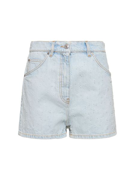 Bomull jeans-shorts Msgm