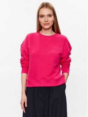 Bluza dresowa Tommy Hilfiger różowa
