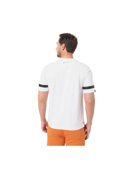 Camiseta con estampado de tela jersey La Martina blanco