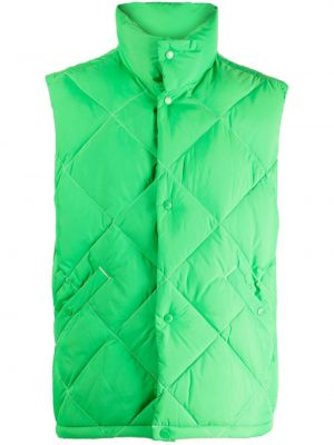 Péřová prošívaná vesta Five Cm zelená