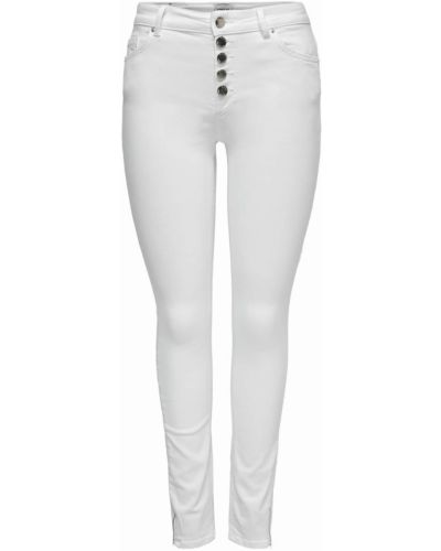 Jeans skinny Only Petite blanc