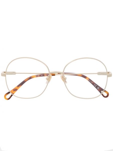 Naočale Chloé Eyewear zlatna