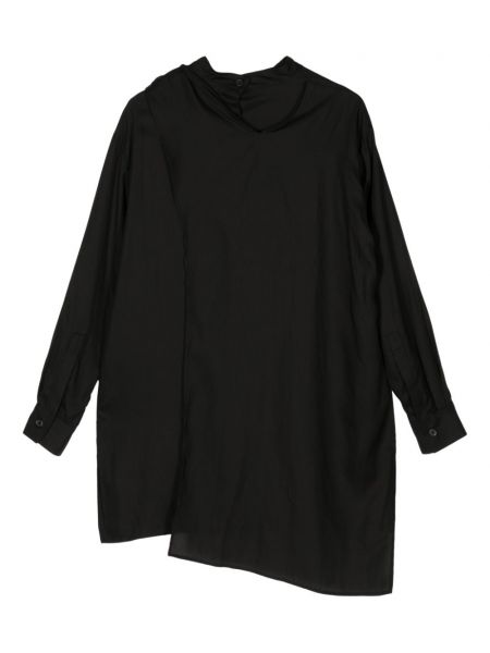 Asymmetrischer bluse mit drapierungen Y's schwarz