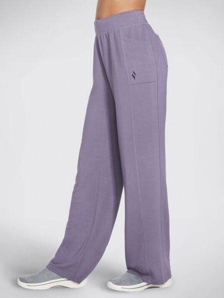 Спортивні брюки Skechers, фіолетові