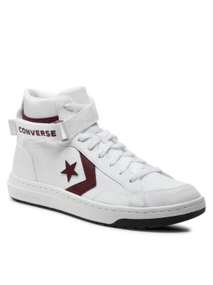 Шкіряні кросівки Converse білі