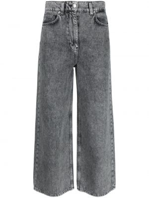 Jeans 7/8 med hög midja Iro grå