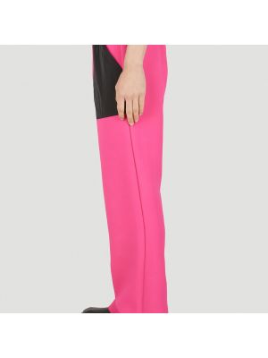 Pantalones rectos (di)vision rosa