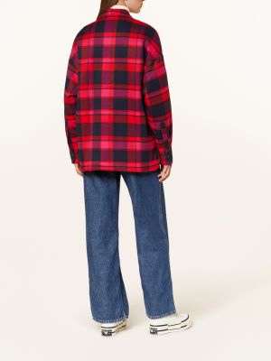 Koszula jeansowa Tommy Jeans czerwona