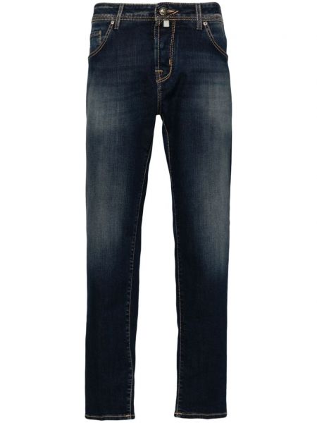 Skinny fit jean pantolon Jacob Cohën mavi