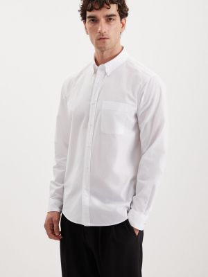 Βαμβακερό πουκάμισο σε στενή γραμμή με τσέπες Grimelange