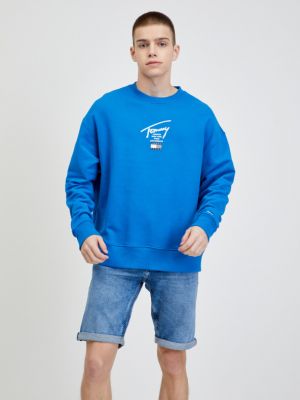 Sweatshirt Tommy Jeans blau