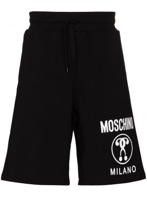 Pantalones cortos deportivos Moschino negro