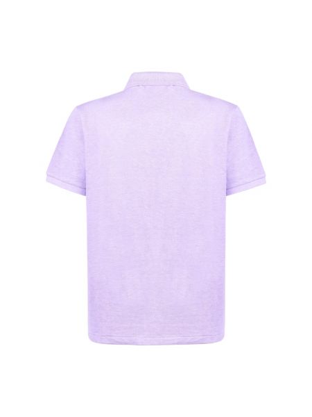 Polo de algodón Polo Ralph Lauren violeta