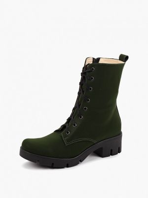 Ботинки Bosccolo зеленые
