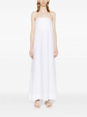 Dlouhé šaty Osklen bílé