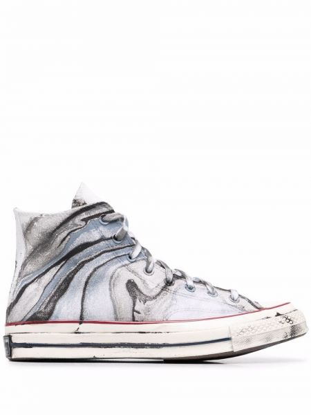 Zapatillas con estampado jaspeados Converse gris