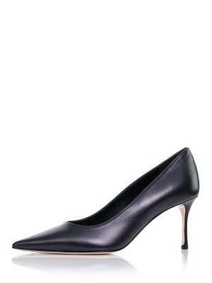 Женские классические туфли-лодочки на среднем каблуке с острым носком MARION PARKE черные