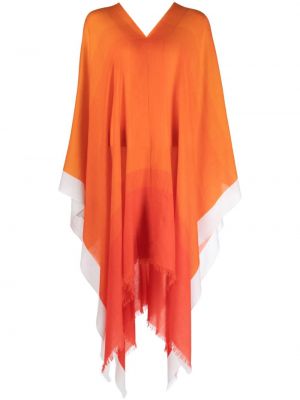 Кашмирена рокля N.peal оранжево