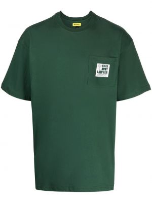 T-shirt con stampa Market verde