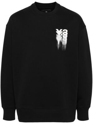 Medvilninis džemperis Y-3 juoda