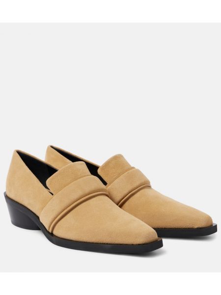 Loafers i mocka Proenza Schouler beige