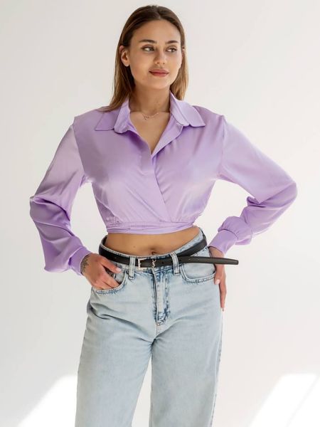 Рубашка Maritel фиолетовая