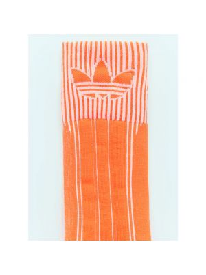 Calcetines a rayas de tejido jacquard Moncler naranja