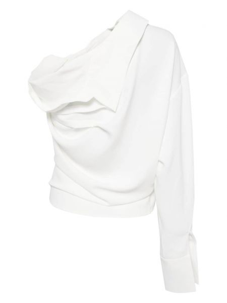Koszula asymetryczna A.w.a.k.e. Mode biała