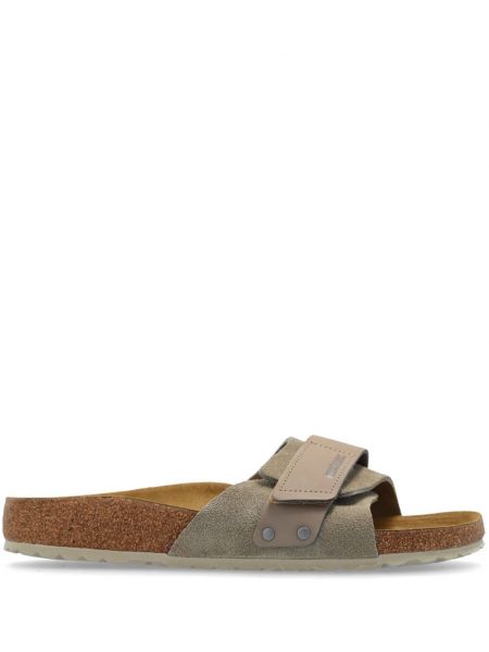 Mokka nauhalliset sandaalit Birkenstock