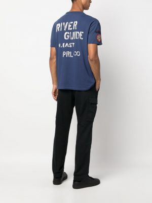 T-shirt mit stickerei mit stickerei mit stickerei Polo Ralph Lauren orange