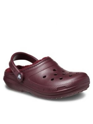 Sandales Crocs bordeaux