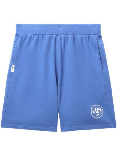 Pantalon de joggings en coton à imprimé Chocoolate bleu