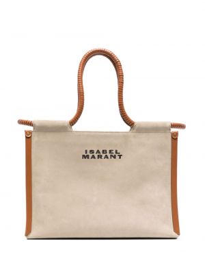 Nakupovalna torba z vezenjem Isabel Marant