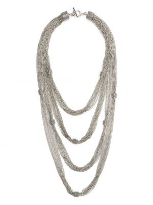 Gyöngyös nyaklánc Fabiana Filippi ezüstszínű