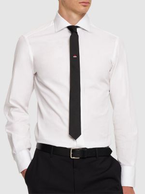 Cravată de mătase Dsquared2 negru