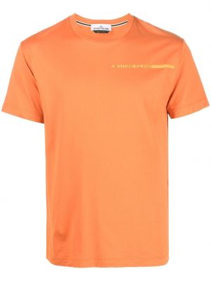 T-shirt Stone Island orange