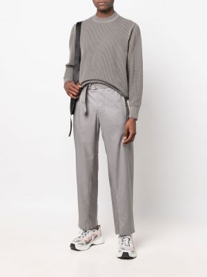 Geflochtener strick pullover Nike grau