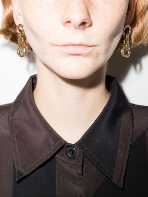 Boucles d'oreilles à boucle Laura Lombardi
