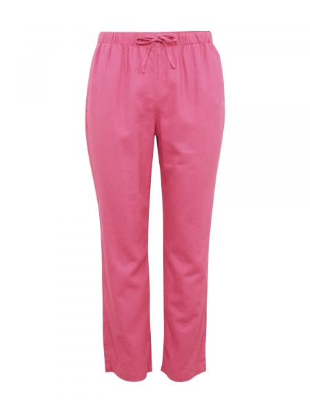 Pantaloni Only Carmakoma roz