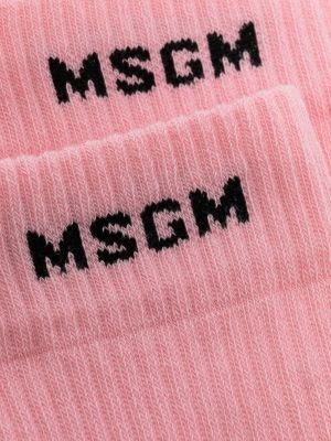 Calcetines de punto Msgm rosa