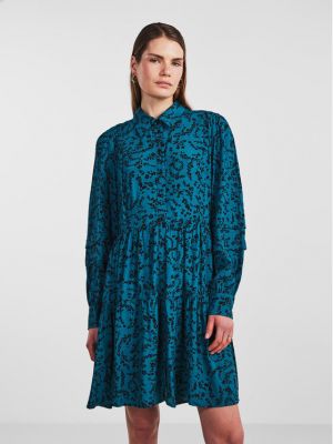 Φόρεμα σε στυλ πουκάμισο Yas μπλε