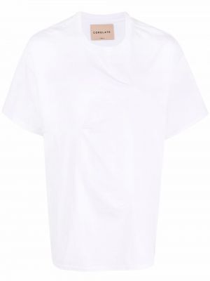 Camiseta con volantes Corelate blanco